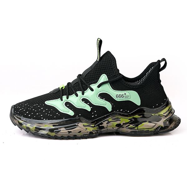 Top Quality Outdoor Running Shoes Homens Mulheres Preto Green Grey Cinza Escuro Azul Moda # 24 mens trainers Womens Sports Sneakers Walking Runner Shoe