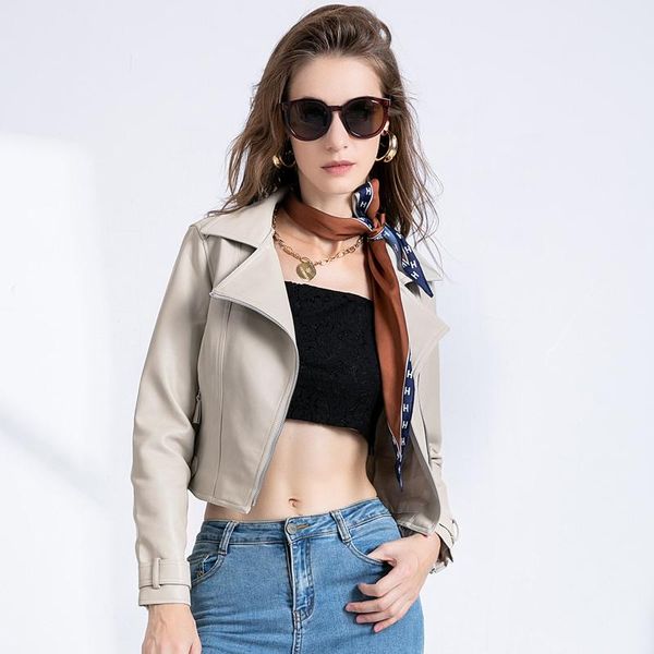 

women's leather & faux 2021 jacket fashionable, Black