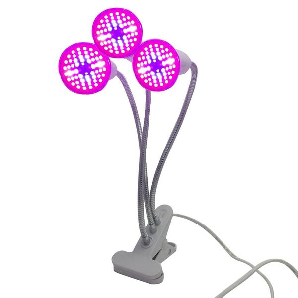 

grow lights 3 head 60 80 led plant light phyto lamps set fitolamp indoor greenhouse growbox tent growing lighting for hydro