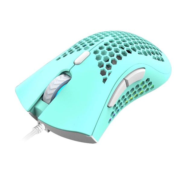 

7200dpi 6 key light weight hollowed shell rgb gaming mouse e-sports mice for pc game accessories