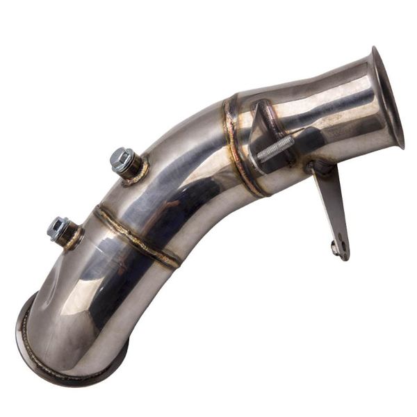

manifold & parts 201 stainless steel catless decat downpipe for 3 4 series 335i 435i n55 2013