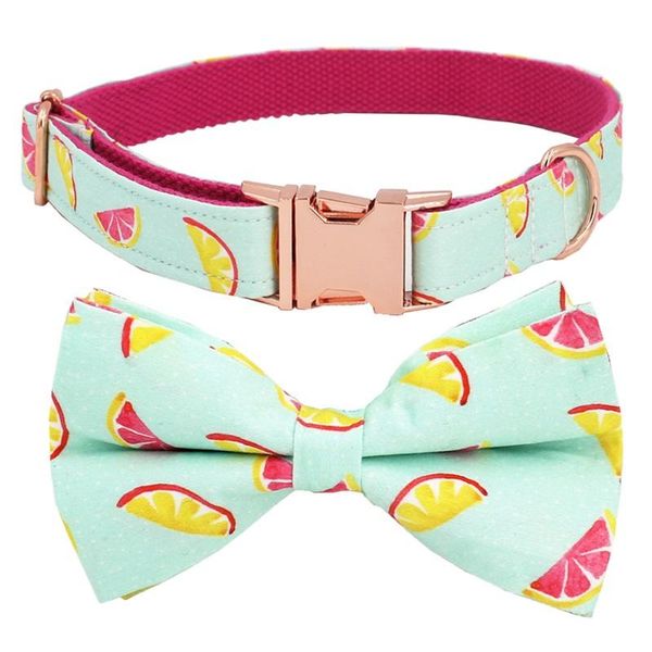 

dog collars & leashes collar with bow for big small dogs cone pattern soft pet padded