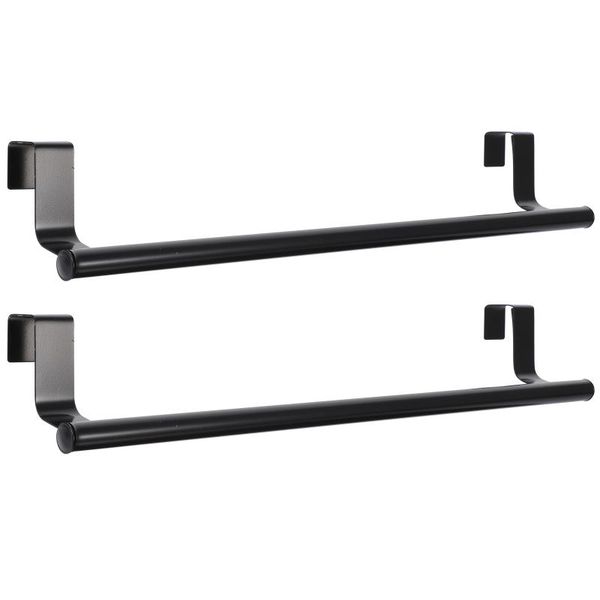 

towel racks 2pcs wall-mounted stainless steel multifunctional