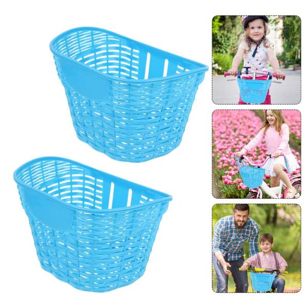 

car organizer 1pc simple kids bike front basket practical scooter storage