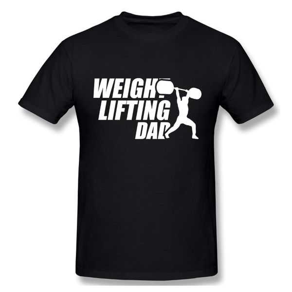 

men's t-shirts weightlifting dad funny fitness workout pun apparel tshirt man t shirt woman, White;black