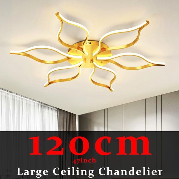 

lofahs modern led ceiling lights for living room bed room office high brightness remote control dimmable indoor ceiling lamp
