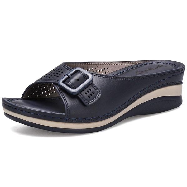 

women slippers summer shoes for women flip flops fashion platform beach slippers ladies sandals female shoes plus size zy915, Black