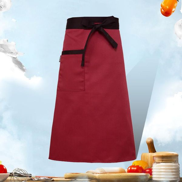 

cotton cook apron chef apron waistline half-length polyester