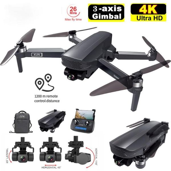

drones 2021 sg908 drone 3-axis gimbal 4k camera 5g wifi gps fpv profesional rc quadcopter for children boys gift helicopter toys