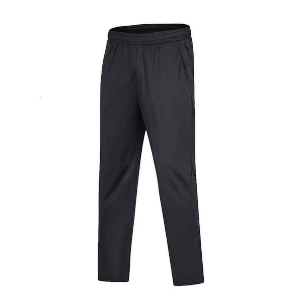 

summer thin sports pants men's fast dry breathable straight casual outdoor leisure, Black