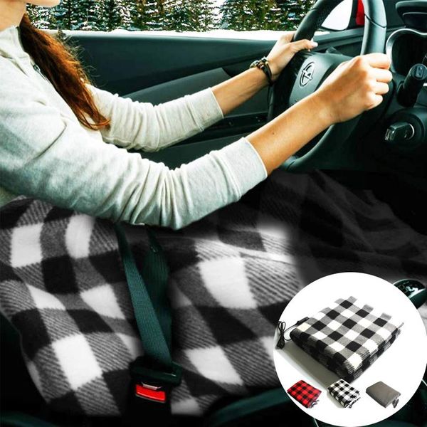 

100Ã60cm 12v car heating blanket car bed automotive interior electric heating cover for winters road trips camping rv emergency