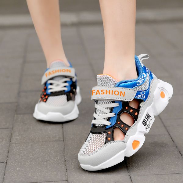 

boys summer sports sandals children shoes 2020 new kids shoes children hollow breathable sports shoes boys running