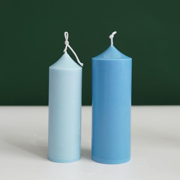 

craft tools plastic candle mold conjoined spire cylindrical church retro head