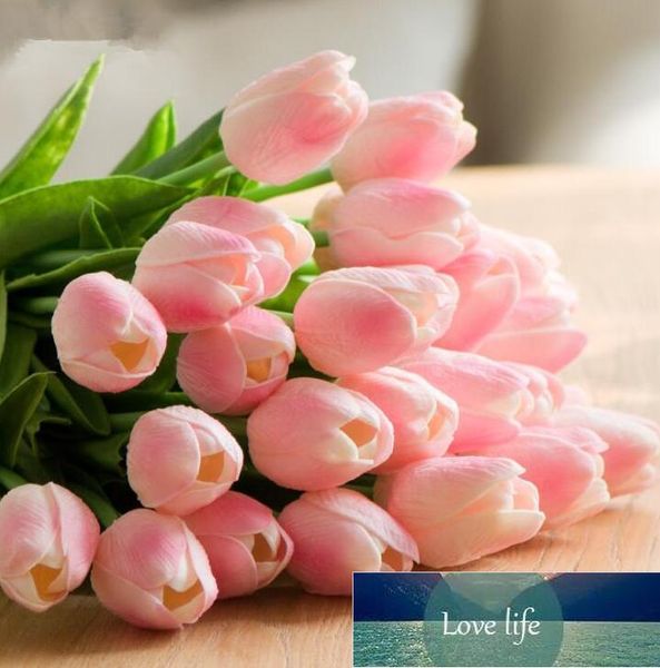 Flor artificial tulipas de seda real touch flores mini tulipa casamento buquê decorativo casamentos decorações decoração home l dff1952 Preço de fábrica