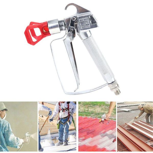 

professional spray guns airless paint sprayers tip pressure reversible swivel joint universal four-finger trigger soft