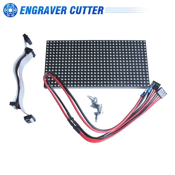 

10pcs/pack led display p6 medium 16x32 rgb led matrix panel(7.6" x 3.8" x 0.5")