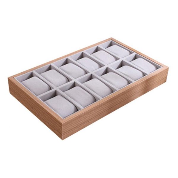 

watch boxes & cases pillow style jewelry bracelet display tray box necklace earring container case organizer gift, Black;blue