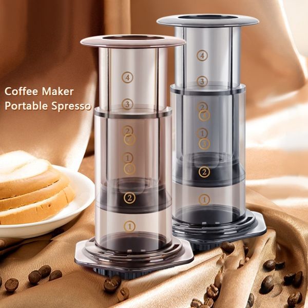 

filter paper espresso coffee maker portable cafe french press air press drip coffee pot for aeropress machine barista tools
