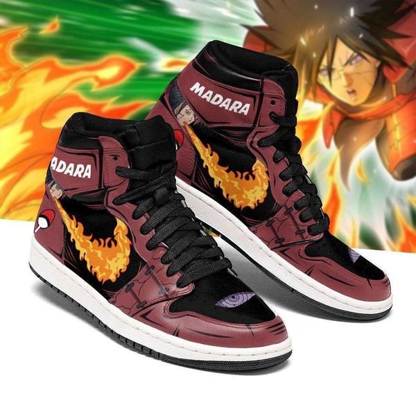 

customization madara shoes jutsu fire release sneakers anime sneakers