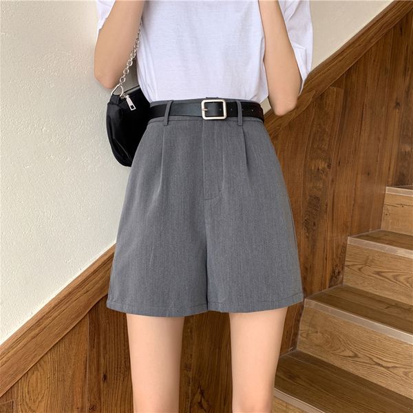 

2021 new korean slim women's casual light high waist wide straight leg pants, summer fashion ed7h, White;black