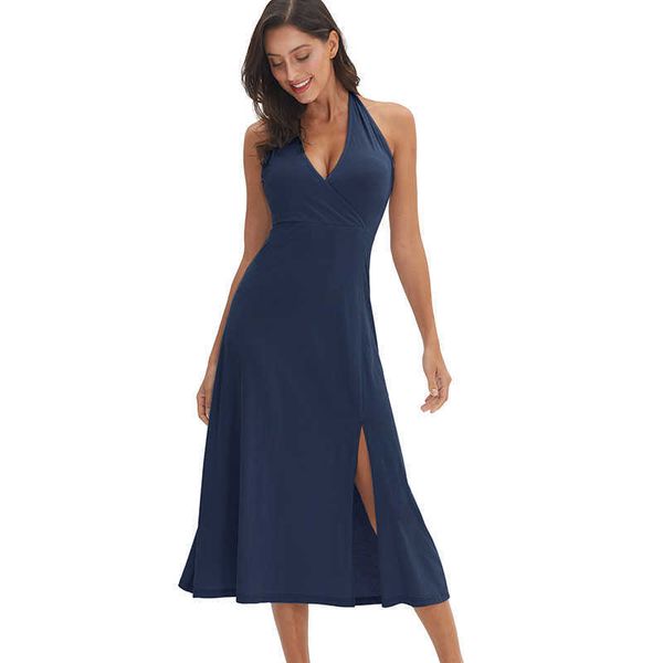 

dresses for women dress women v neck sleeveless long dress women summer m30129 210526, Black;gray