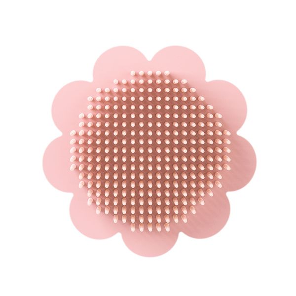 

wholesale baby silicone shampoo brush clean head exfoliating silicone shampoo brush children'shower bath care household tools