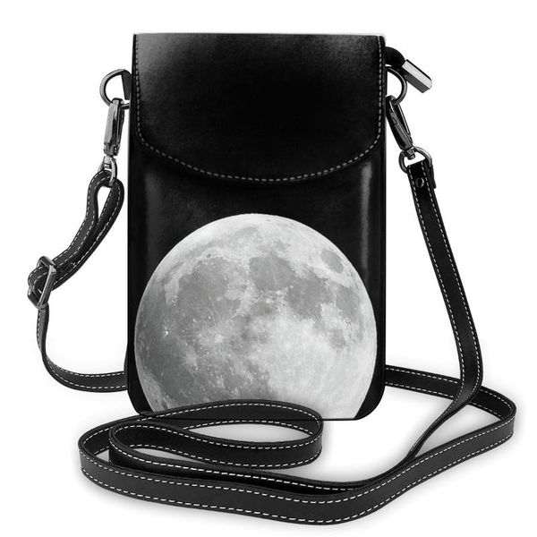 

evening bags moon shoulder bag office woman women bulk stylish leather purse