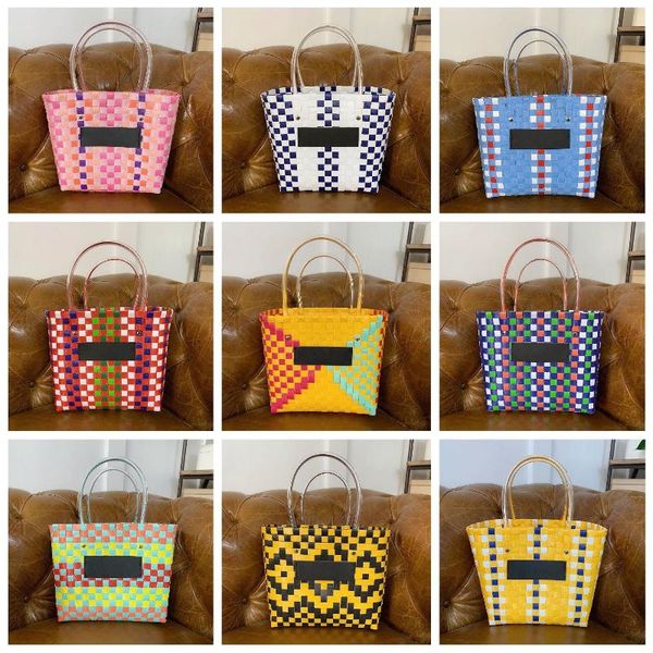 

evening bags shopping basket, hand woven, beach bag, holiday fashion