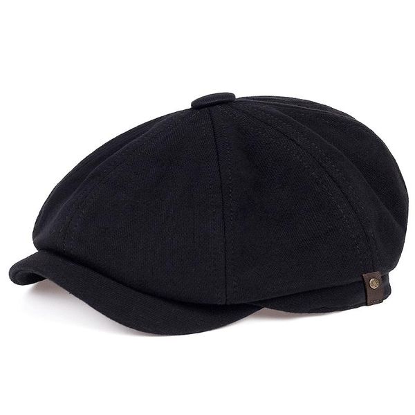 

berets fashion sboy cap men women retro beret hat driver flat hats solid color casual gorras, Blue;gray