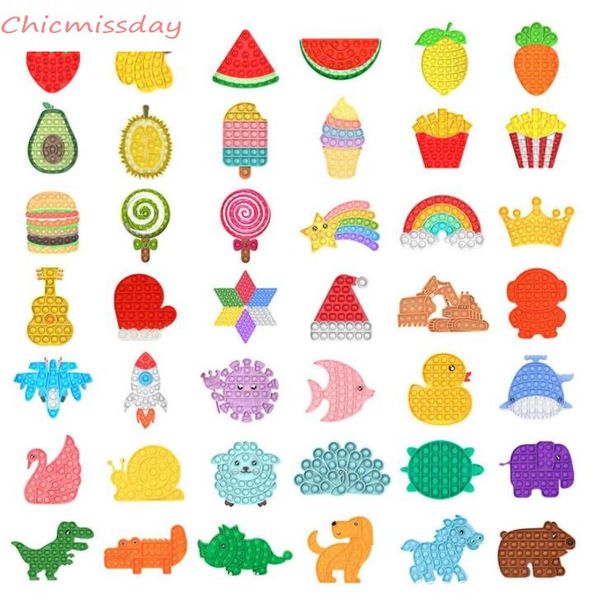

24h ship dhl party favor tiktok push bubble sensory fidget toy reliever relief stress and anxiety toys birthday gifts xx299