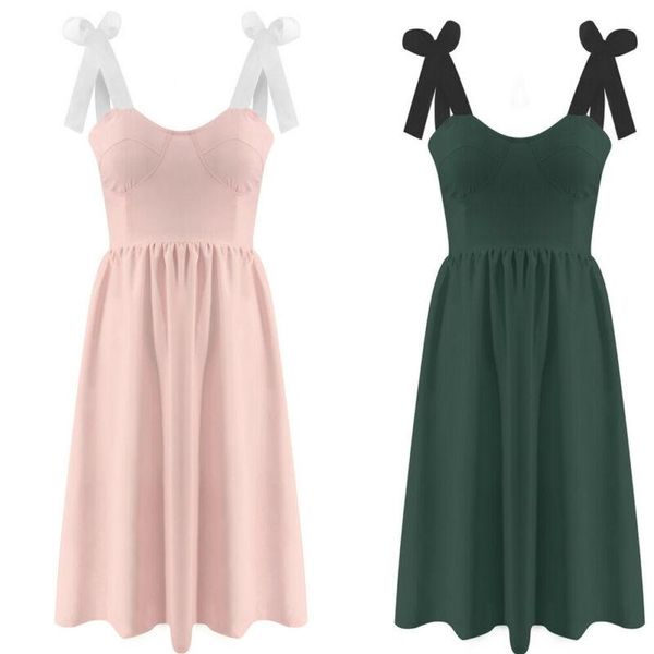 

casual dresses women's dress summer boho midi evening party night club beach loose sundress, Black;gray