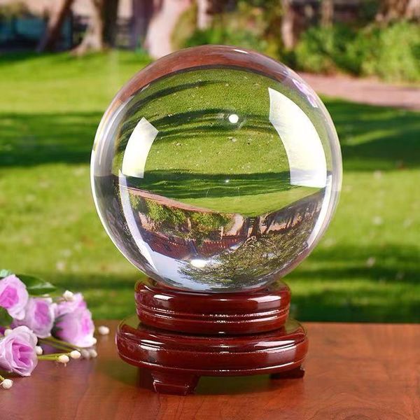 

decorative objects & figurines 40-60mm rare natural quartz white crystal healing ball + 5