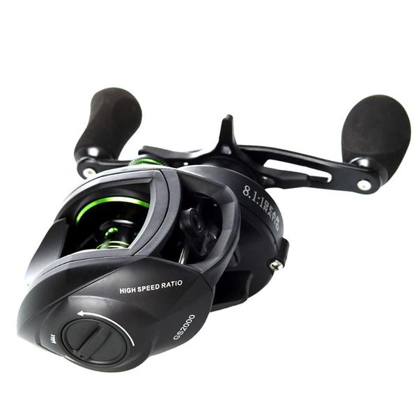 

baitcasting fishing reel 8kg max drag gear ratio magnetic 8: brake system 2000 seri accessories