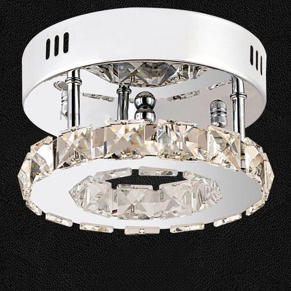 

ring crystal led ceiling lights luminaria ceiling lamp fixtures lustre plafonnier aisle entrance lamp for home lighting lampara
