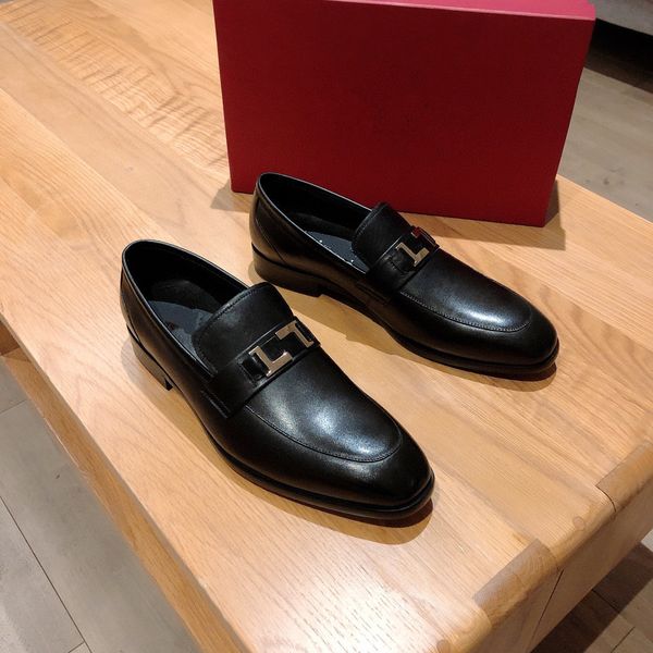 

luxury business oxford leather shoes men breathable rubber formal designers dress shoes male office wedding flats footwear mocassin homme, Black