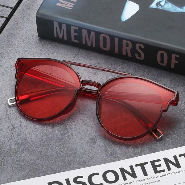 

sunglasses cat eye women designer vintage cute sun glasses female retro red black eyewear shades, White;black