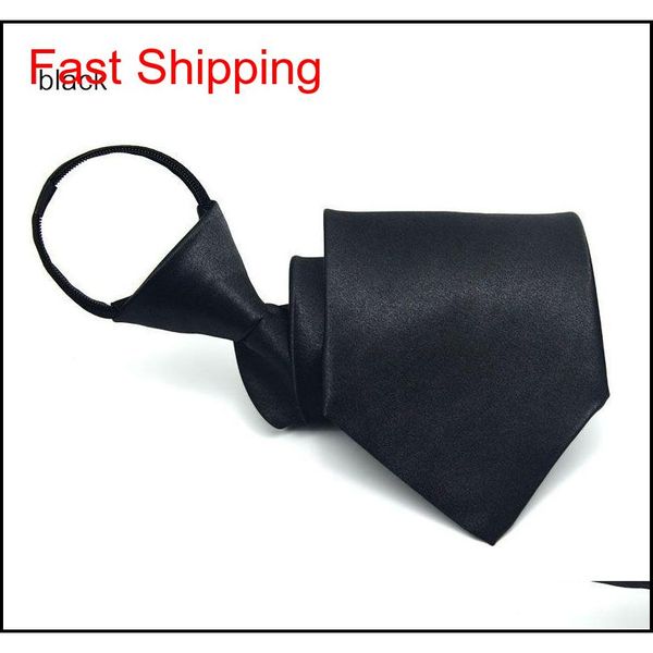 

fashion zip tie for men necktie strip dot 9cm ascot business ties striped mixed qylcxy bdehome, Blue;purple