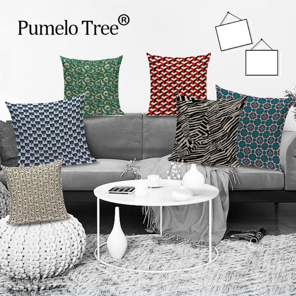 

cushion/decorative pillow moroccan retro decorative throw pillows case abstract stripes sofa cushion cover for home living room decoration p