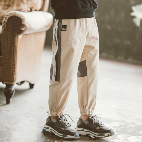 

trousers 2021 spring summer runningÂ boys pants capris kids' casual joggingÂ trousersÂ cotton children clothing teenage toddlerÂ high qua, Blue