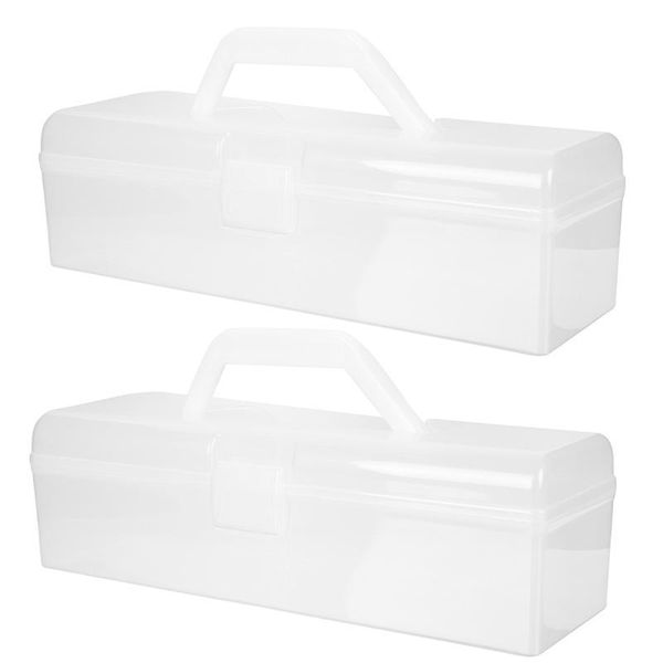 

storage bottles & jars 2pcs portable deskboxes noodle vermicelli white