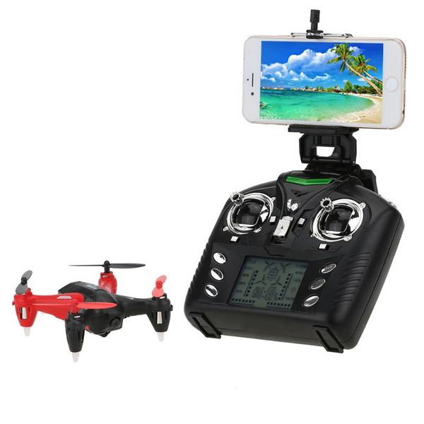 

drones original wltoys q242-k 2.4g 4ch six-axis gyro wifi rc fpv quadcopter cf mode auto-return 3d flips mini drone with 0.3mp camera