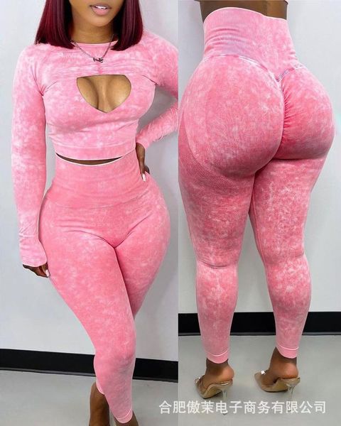 

women's two piece pants spot 2021 pink tight suit, White