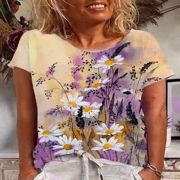 

7xn 2021 type fashion personalized women's t-shirt printing short sleeve 2021 t-shirt type fashion personalized printing short sleeve, White