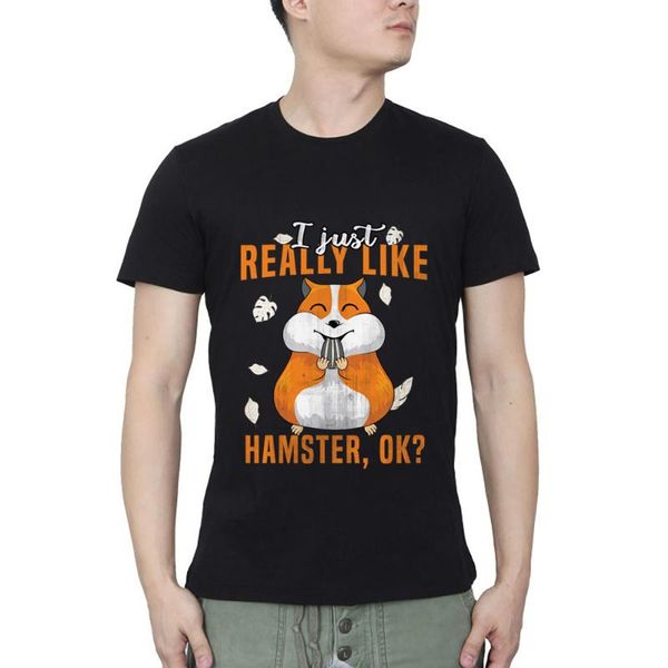 

men's t-shirts hamster fashion for men sale, White;black