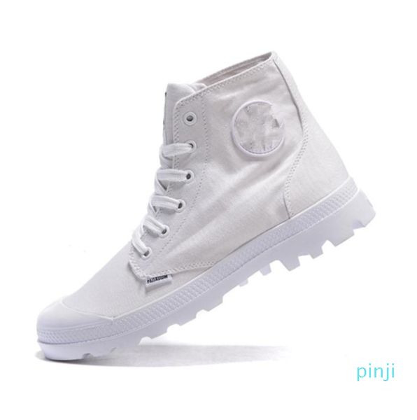 

men high army military ankle mens women boots canvas sneakers casual man anti-slip shoes, Black