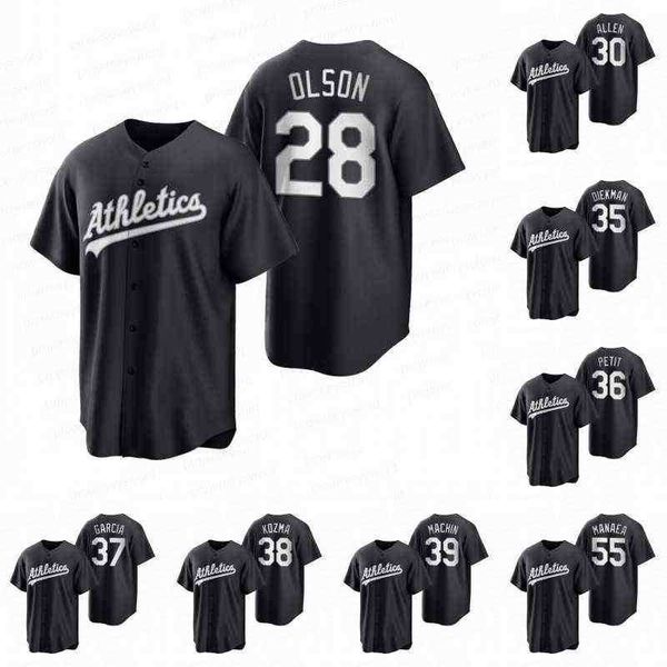 

2022 All Black Fashion Matt Olson Austin Allen Jake Diekman Yusmeiro Petit Aramis Garcia Pete Kozma Vimael Machin Jesus Luzardo Sean Manaea, 18 mitch moreland