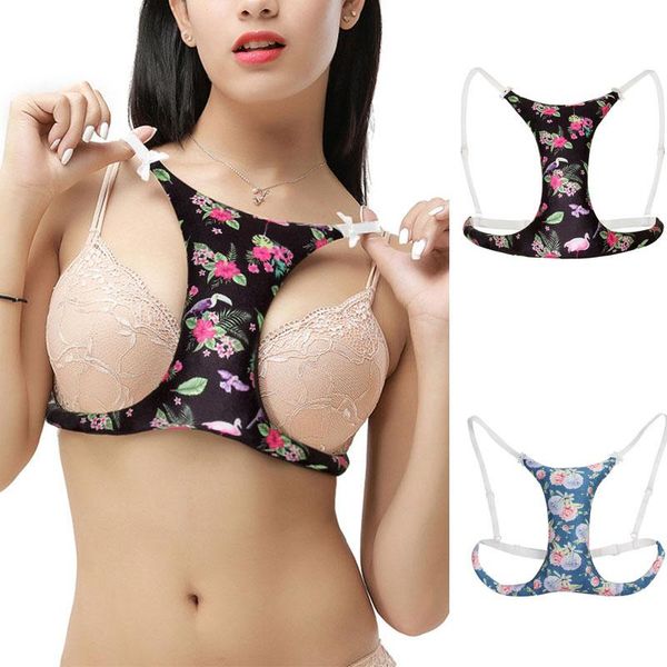 

pillow sleep breast bra with strap without steel ring chest support push up protection bras