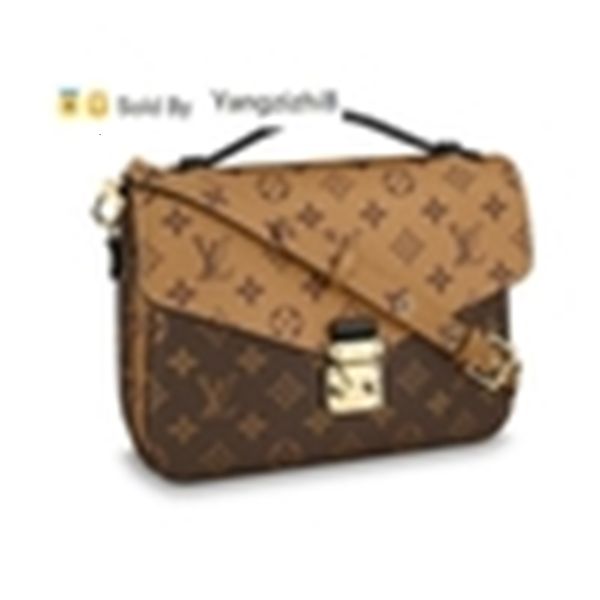 

yangzizhi8 fashion metis m41465 new women pochette shows shoulder bags totes handbags handles cross body messenger bags, Black;red