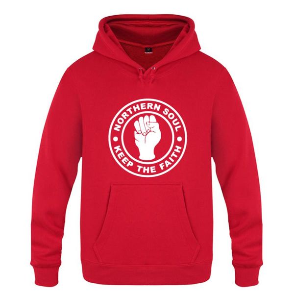 

men's hoodies & sweatshirts keep the faith - northern soul music men 2021 mens hooded fleece pullover, Black
