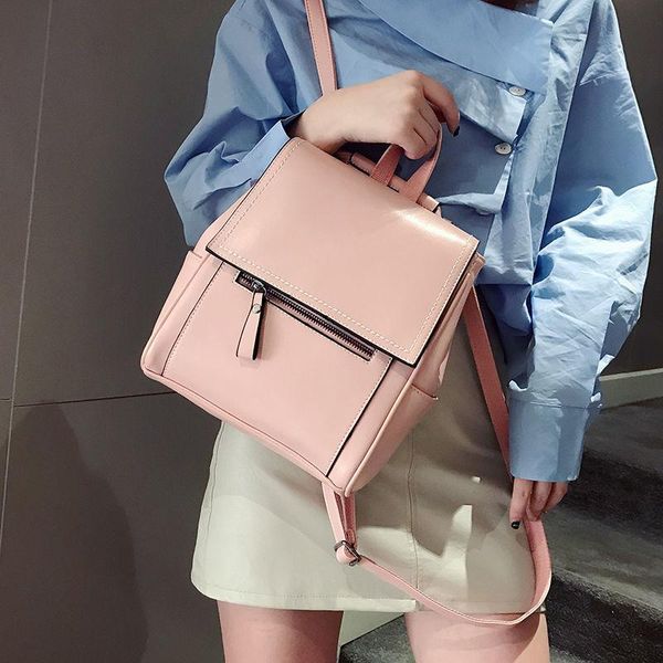 

backpack style the multifunctional girl portable travel bag double shoulder single fashion korean casual all-match